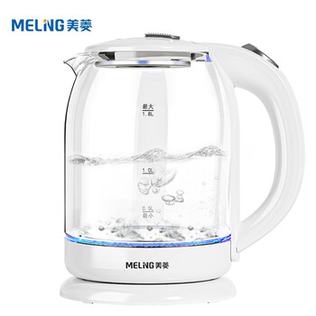 MeiLing электрический чайник 1.7 л из боросиликатного стекла MH-WB02